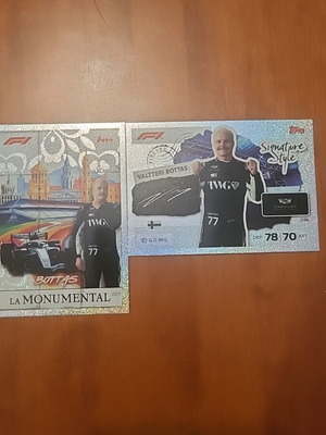F1 Topps Turbo Attax Valtteri Bottas 2026 lot