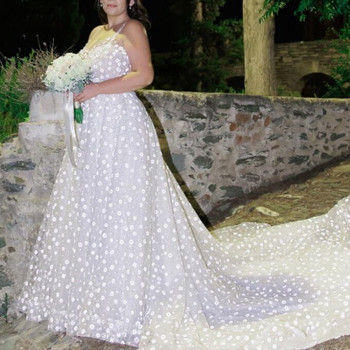 Primalicia wedding dress like new, romantic A-line design