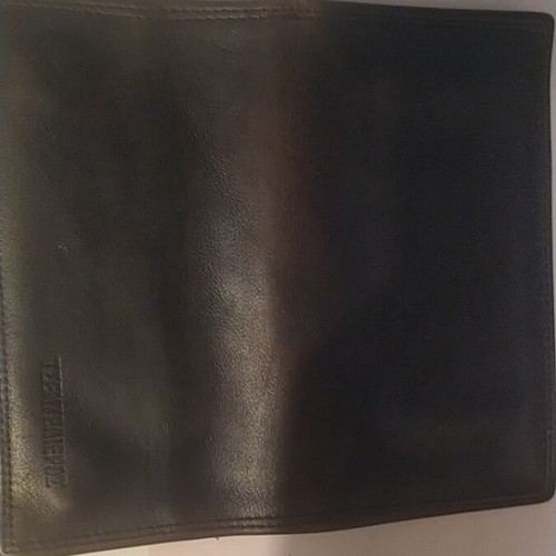 Leather tobacco pouch used, Czentelieros brand