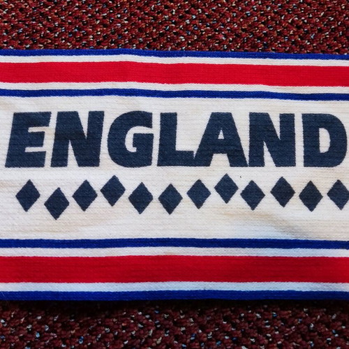 England National Team Euro 1996 Scarf collectible, like new, authentic