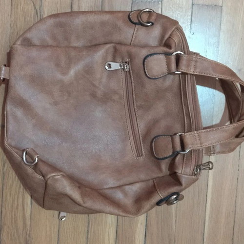 Noras Accessories women's handbag used, brown, handheld