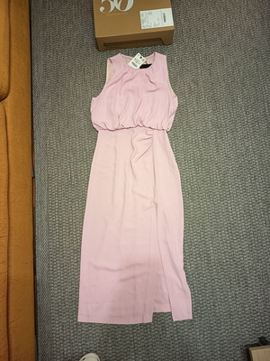 Zara dress size M new with tag pink