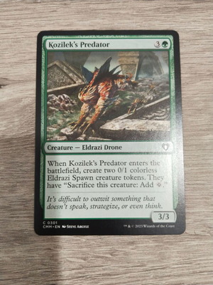 Magic the Gathering Kozilek's Predator κάρτα καινούργια