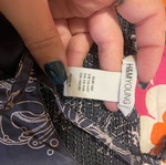 H&M dress multicolored like new, size XXS