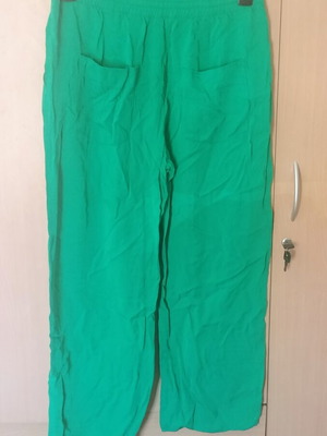 Zara pants like new, size large, green