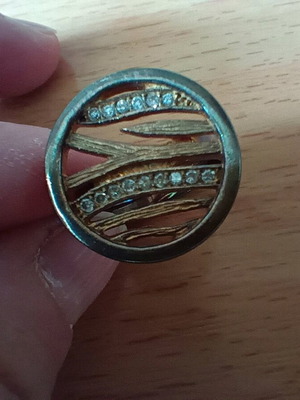 Silver 925 ring used, women's adjustable size