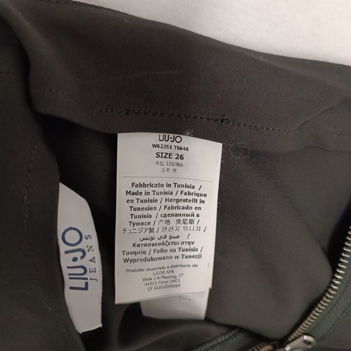 Liu Jo black pencil skirt size S new with belt