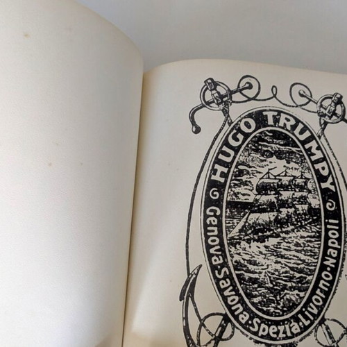 Hugo Trumpy Genoa collectible book used, numbered edition