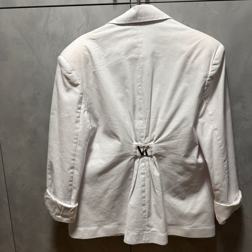 Vassia Kostara Limited Edition White Jacket like new, size L