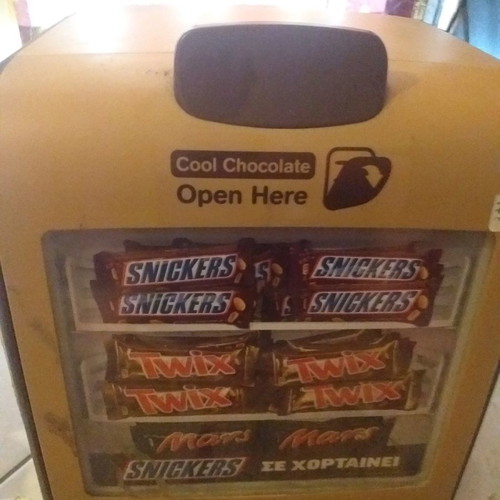 Cool Chocolate refrigerator used for chocolate products