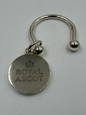 Links of London Royal Ascot ασημένιο μεταλλικό μπρελόκ πετάλου