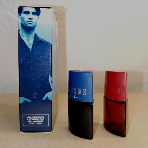 Versus by G.Versace vintage eau de toilette used, set of 2 miniatures