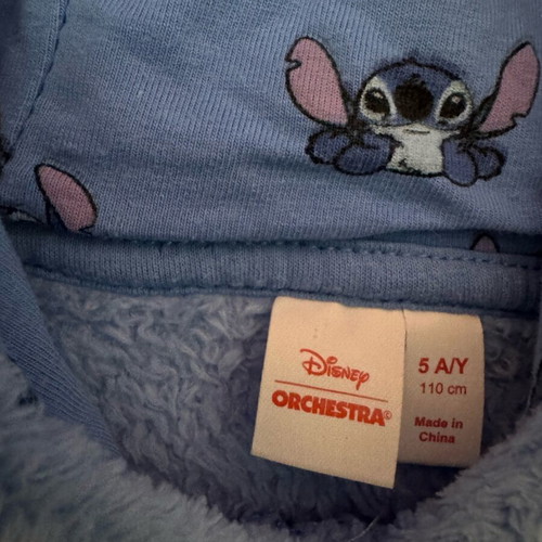 Stitch Disney kids sweatshirt blue like new