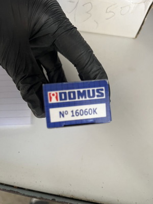 Domus lock cylinder new with nickel finish and 3 keys