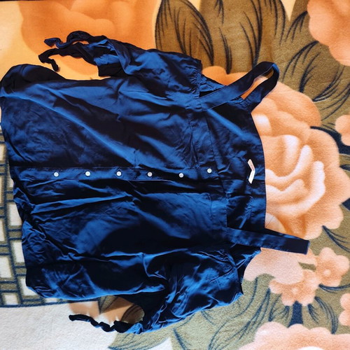 Women's blouse used, blue, size large