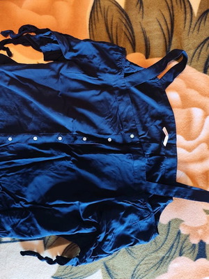 Women's blouse used, blue, size large