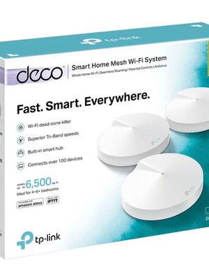 TP-Link Deco M9 Plus AC2200 Smart Home Mesh Wi-Fi System 3 pack