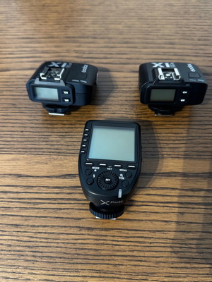Godox XPro-N πομπός και 2x Godox X1R-N δέκτες σαν καινούργια για Nikon