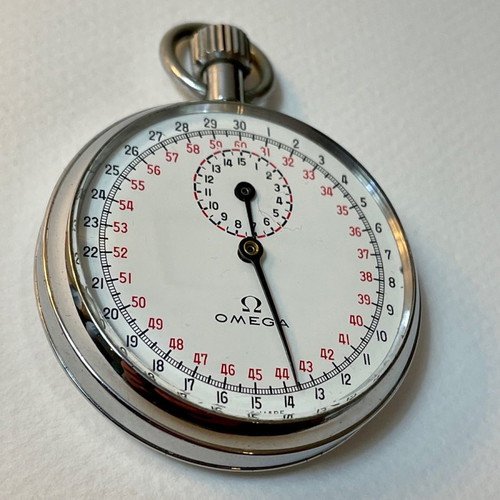 Omega Vintage Chronograph used, white