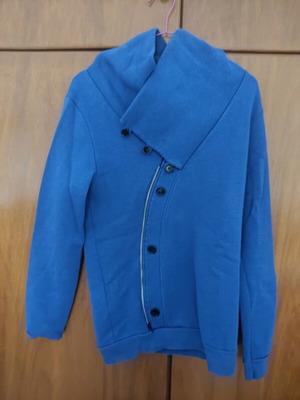 Men's blue sweatshirt like new, size S