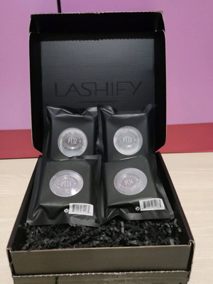 Lashify eyelash set 4 pieces new, colors Chocolate and Truffle