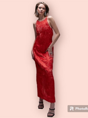 TopShop εξώπλατο φόρεμα Νο40 σαν καινούργιο, κόκκινο