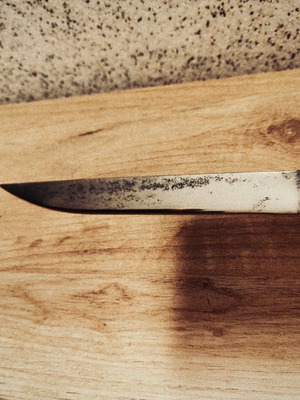 Old knife like new with new fabric sheath