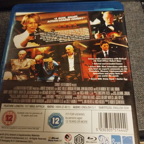 RED Blu-ray like new with English subtitles
