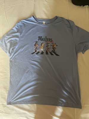 The Masters of Rock men's T-shirt XXL turquoise like new by Abrand Jeans