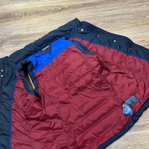 Tommy Hilfiger women's down puffer vest used, size XS, blue