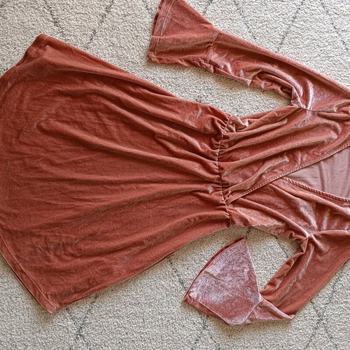 H&M dress orange like new