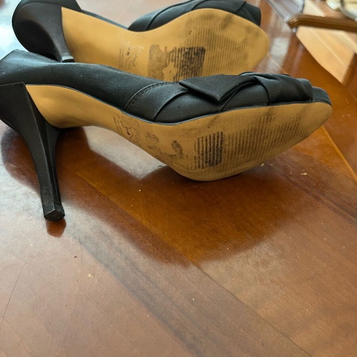 Women's shoes like new size 37.5 with 10 cm heels black