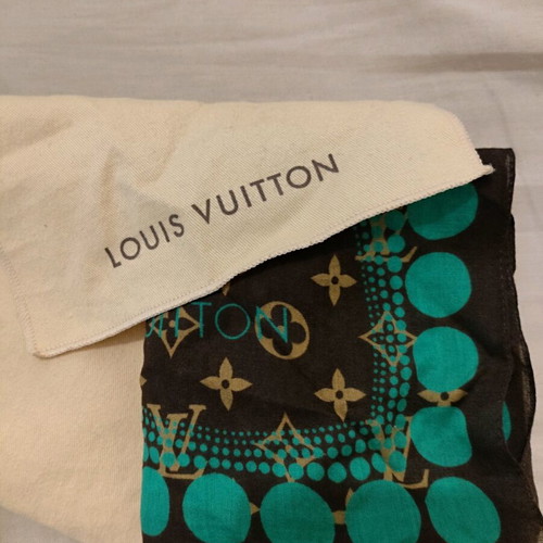 Louis Vuitton x Yayoi Kusama cotton scarf like new