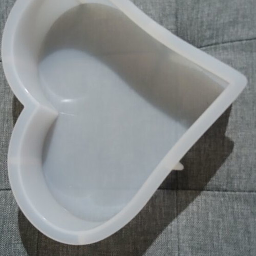 Heart Mold for Candle and Resin new, 25x18x2.5 cm