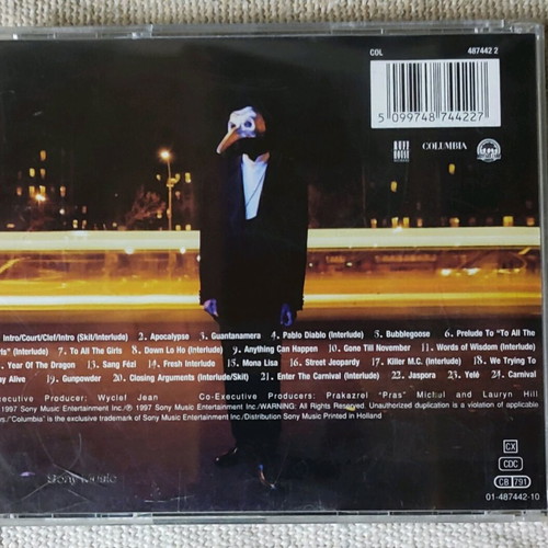 Presents the Carnival Wyclef Jean CD like new, hip-hop