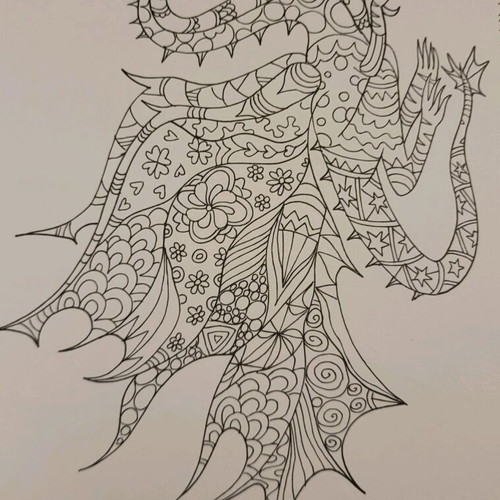 Coloring Book Fantasia like new