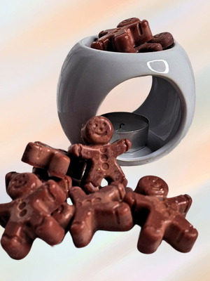 Wax melts Gingerbread man 20pcs made to order with various scents