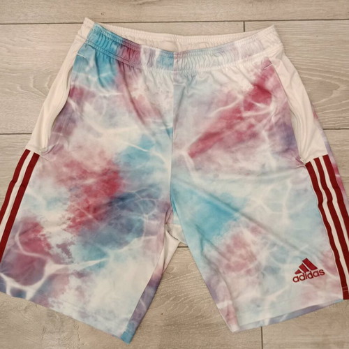 Adidas Tie-Dye Shorts used, multicolor, size S