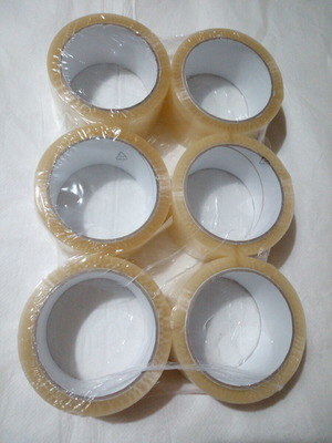 Transparent tapes pack of 6, 60 meters new