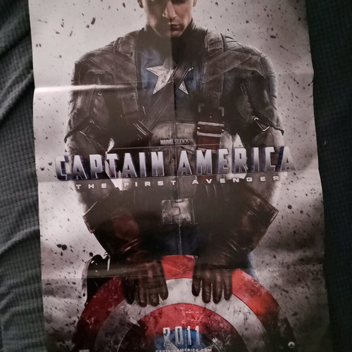 Double-sided poster Cesc Fabregas Captain America used