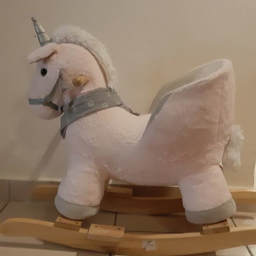 Rocking unicorn horse used