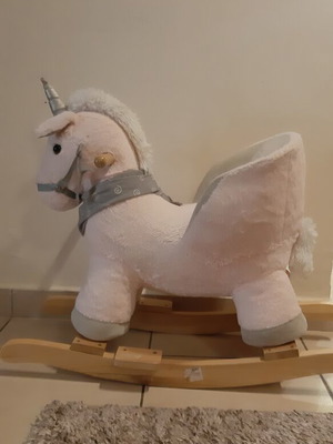 Rocking unicorn horse used
