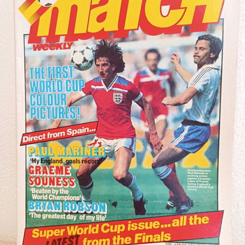 Περιοδικό Match magazine Μουντιάλ 1982 26 Ιουνίου μεταχειρισμένο