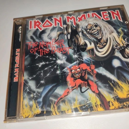 Iron Maiden The Number Of The Beast CD used, metal