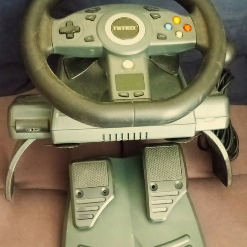 Joytech Nitro Racing Wheel & Pedals for Xbox 360 like new