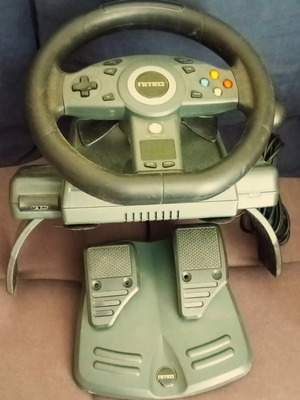 Joytech Nitro Racing Wheel & Pedals for Xbox 360 like new