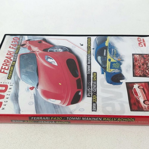 EVO Magazine Ferrari F430 & Tommi Mäkinen DVD new