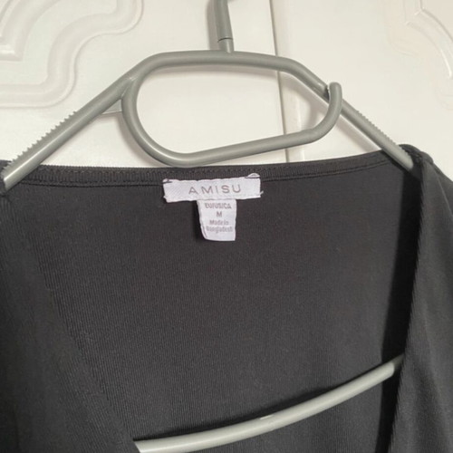 Black top size M like new