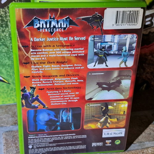 Batman Vengeance Xbox like new