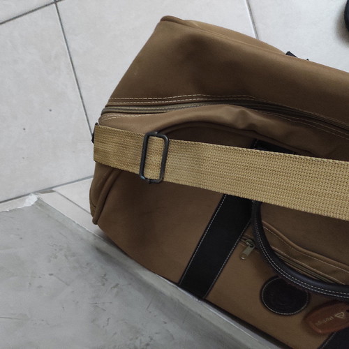 Starflight vintage travel bag made of genuine leather like new